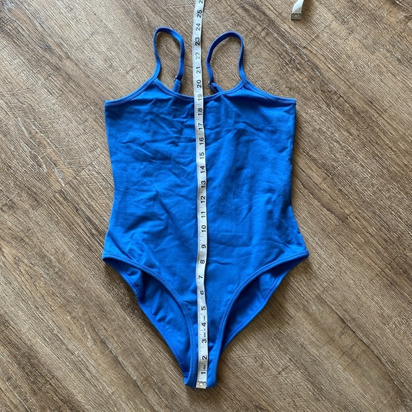 Organic Cotton Blue Bodysuit - Picture 9 of 9